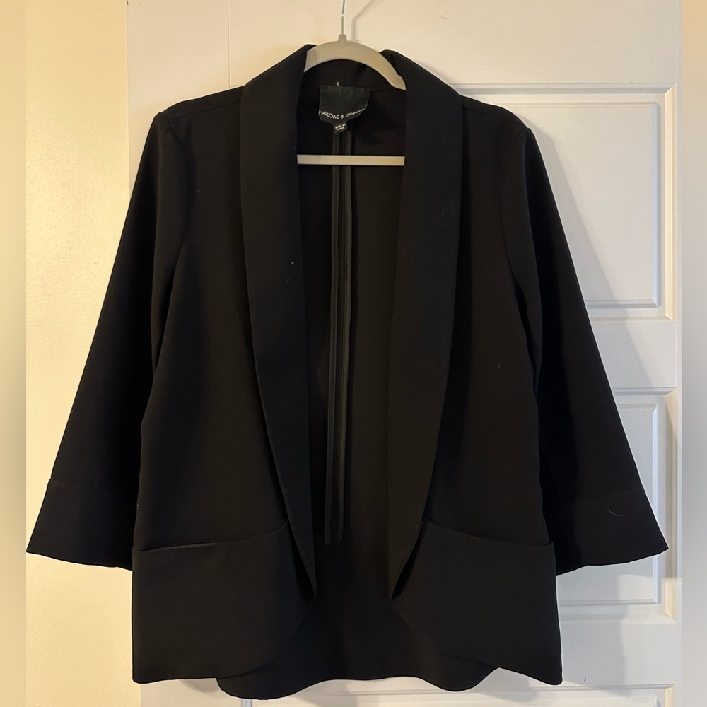 Harlowe & Graham Black Women's Blazer